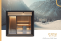 SPAsystem.eu | Sauny ogrodowe - Sauna zewnętrzna model SPA System ZONE Noah / - widok front