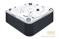 SPAsystem.eu | Wanna SPA - jacuzzi z hydromasażem typ PLEASURE / 5 osobowa - widok z boku