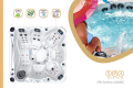 SPAsystem.eu | Wanna SPA - jacuzzi z hydromasażem typ ADMIRE / 6 osobowa - widok z góry