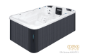 SPAsystem.eu | Wanna SPA - jacuzzi z hydromasażem typ AQUATIC 1 / 4 osobowa - widok z boku
