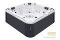 SPAsystem.eu | Wanna SPA - jacuzzi z hydromasażem typ DELIGHT / 5 osobowa - widok z boku