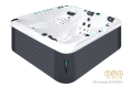 SPAsystem.eu | Wanna SPA - jacuzzi z hydromasażem typ EUPHORIA / 4 osobowa - widok z boku