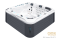SPAsystem.eu | Wanna SPA - jacuzzi z hydromasażem typ FELICITY / 5 osobowa - widok z boku
