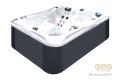 SPAsystem.eu | Wanna SPA - jacuzzi z hydromasażem typ HAPPY / 4 osobowa - widok z boku