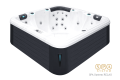 SPAsystem.eu | Wanna SPA - jacuzzi z hydromasażem typ RELAX / 5 osobowa - widok z boku