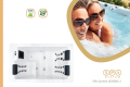 SPAsystem.eu | Wanna SPA - jacuzzi z hydromasażem typ SERENE 3 / 3 osobowa - widok z góry