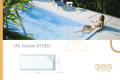 SPAsystem.eu | Baseny ogrodowe - basen typ SPA System ATHEN / 8 m długości - widok z boku